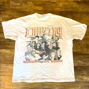 1990’s Country Music T-Shirt (Double Sided)